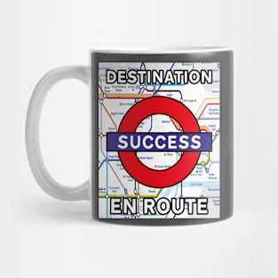 Inspirational Destination Success Design Mug